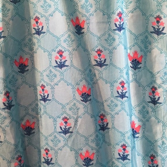 Aurelia XXL Blue Pink Kurta Beautiful Sheer Indian Attire - Picture 7 of 14